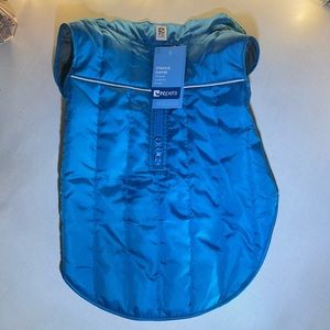 RC Pets Stratus Puffer Dog Coat, Medium, Cyan